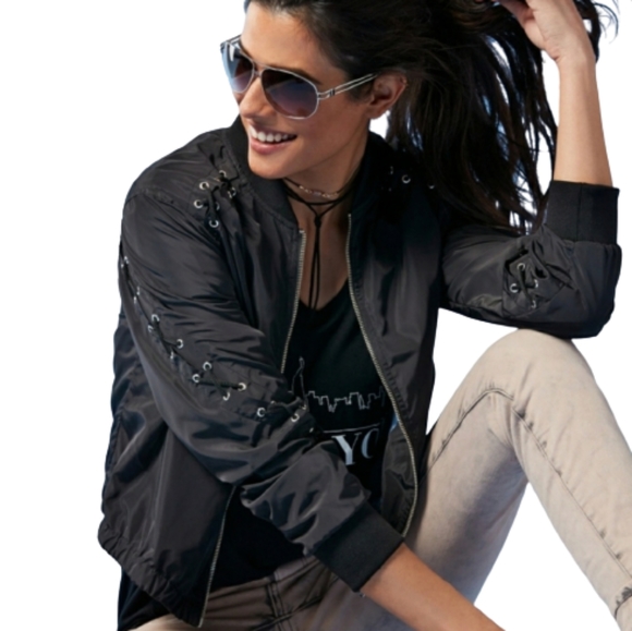 Rock & Republic Jackets & Blazers - Rock & Republic Cropped Bomber Jacket